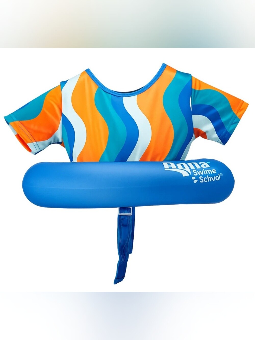 Aqua Swim School Tot Trainer Level 2 Swim Training Float Safety Strap NEW In Box